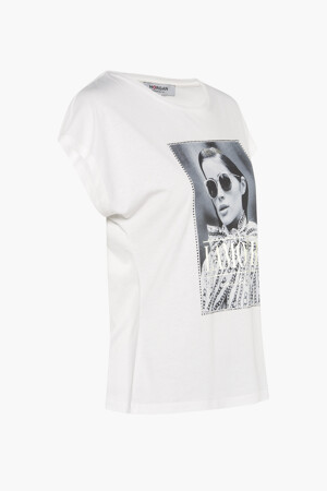 Femmes - Morgan De Toi - T-shirt - blanc - T-shirts & tops - WIT