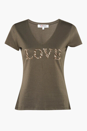 Femmes - Morgan de Toi - T-shirt - brun - T-shirts & Tops - brun