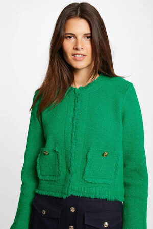 Femmes - Morgan de Toi - Veste - vert - Gilets & Cardigans - vert