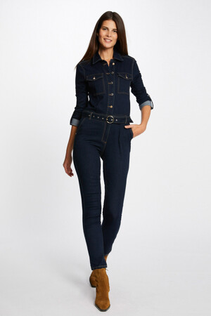 Femmes - Morgan de Toi - Combinaison - bleu - Combinaisons & Combi-shorts - denim
