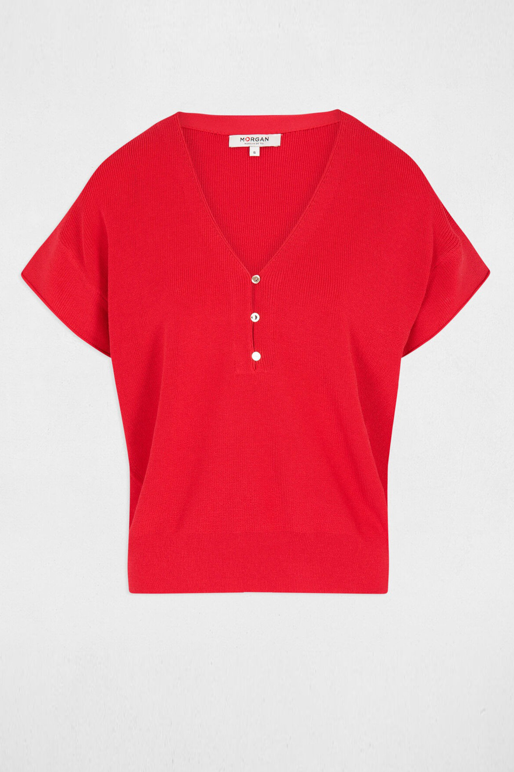 Pull Rouge Morgan de Toi 241MAGRIT GRENADINE POINTCARRE