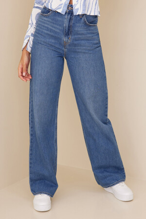 Dames - Levi's® - Wide jeans - mid blue denim -  - MID BLUE DENIM