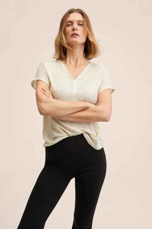 Dames - MANGO - Top - bruin - T-shirts & Tops - bruin