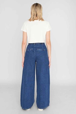 Femmes - NOISY MAY - Wide jeans  - Outlet femmes - DARK BLUE DENIM