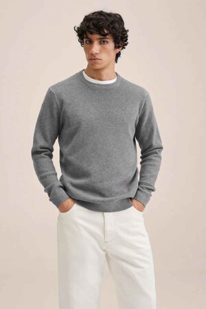 Dames - Mango - Pull - bruin - Pulls - BRUIN
