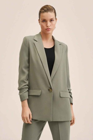 Femmes - MANGO - Blazer - vert - Blazers - vert