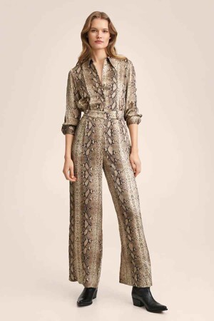 Dames - MANGO - Jumpsuit - beige - Jumpsuits - beige