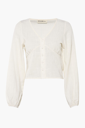 Dames - 24 colours GmbH - Blouse - ecru - 24 colours GmbH - ECRU