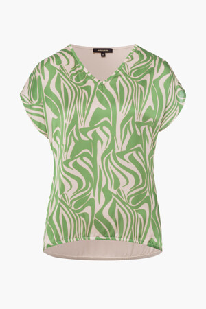 Dames - More & More - Blouse - GREEN - More & More - GREEN