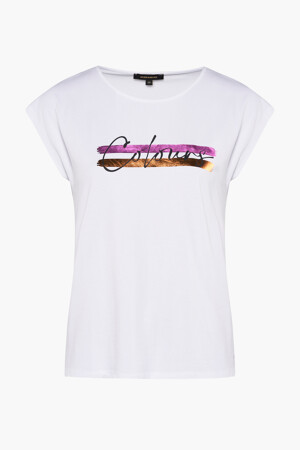Dames - More & More - T-shirt - wit - More & More - wit