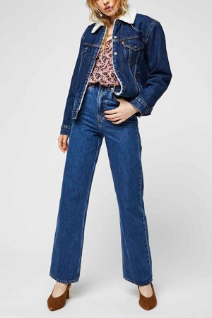 Femmes - Levi's® - Veste en jean - bleu - Zoom sur le jeans - denim