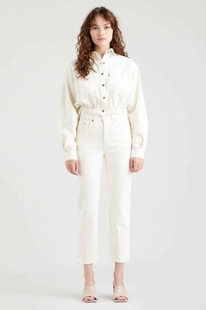 Dames - Levi's® - Straight jeans - white denim - Outlet dames - WHITE DENIM