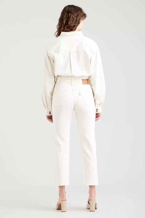 Dames - Levi's® - Straight jeans - white denim -  - WHITE DENIM