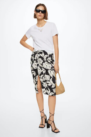 Femmes - MANGO - Jupe - noir - Outlet - noir