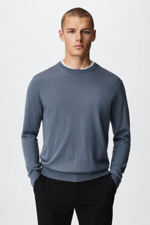 Dames - Mango - Pull - blauw - Pulls - BLAUW