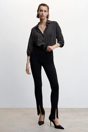 Dames - MANGO - Hemd - zwart - Blouses & Hemden - zwart