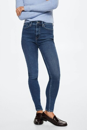 Dames - Mango - Skinny jeans - blauw -  - BLAUW