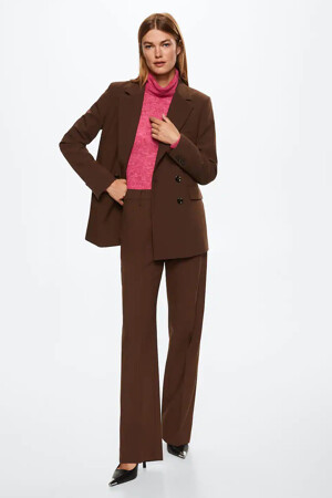 Femmes - MANGO - Pantalon costume - brun - Tons chauds - brun