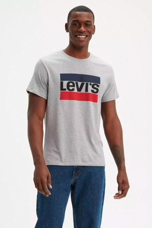 Heren - Levi's® - T-shirt - grijs - Levi's® - GRIJS
