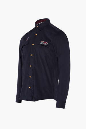 Dames - Delahaye - Hemd - blauw - Delahaye - blauw