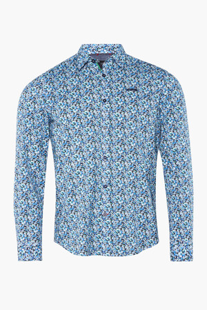 Dames - Delahaye - Hemd - blauw - Delahaye - blauw