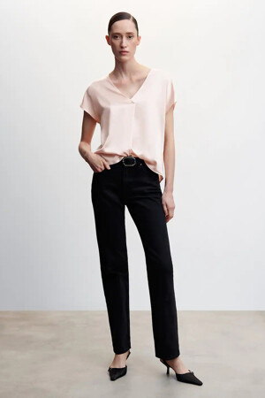 Femmes - MANGO - 47005825 MNG 23_81 LT PAS PINK - Chemisiers & Blouses - rose
