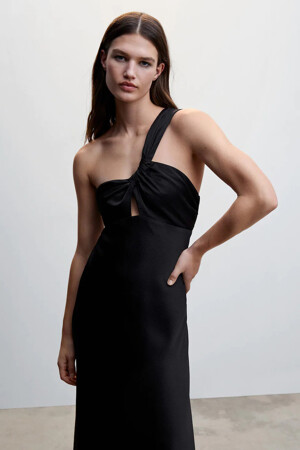 Dames - MANGO - 47015864 MNG 23_99 BLACK - Mango - zwart