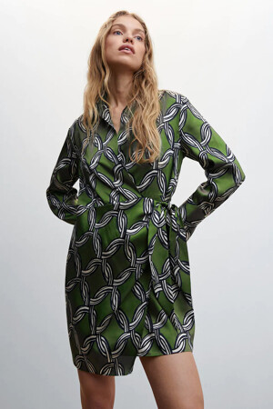 Femmes - MANGO - Robe - vert - Tenues de soirée - vert