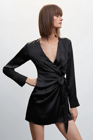Femmes - MANGO - Robe - noir - Robes - noir