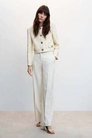 Dames - Mango - Blazer - beige - Blazers - BEIGE