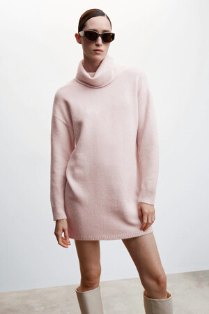Dames - MANGO - Kleedje - roze - Mango - roze