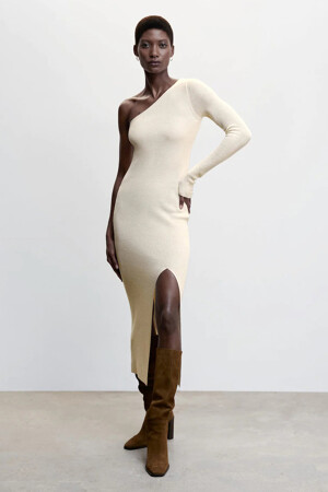 Femmes - Mango - Robe - beige - MANGO - BEIGE