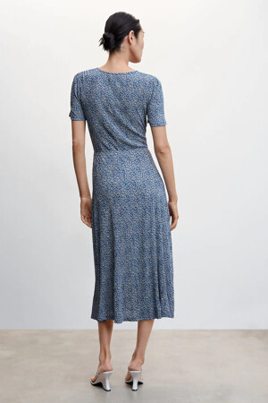 Dames - MANGO - 47055748 MNG 23_52 MEDIUM BLUE - Mango - blauw