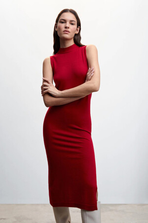 Femmes - MANGO - Robe - rouge - Robes - rouge
