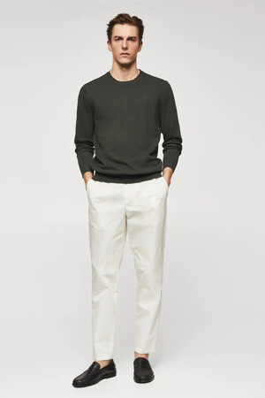 Dames - Mango - Pull - beige - Pulls - BEIGE