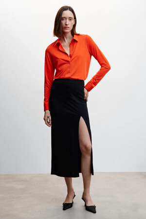 Femmes - MANGO - Chemise - orange - Chemisiers & Blouses - orange