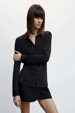 Femmes - MANGO - Chemise - noir - Chemisiers & Blouses - noir