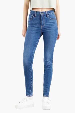 Femmes - Levi's® - 720™ HIGH RISE SUPERSKINNY JEANS - Jeans - MID BLUE DENIM