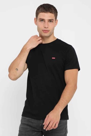 Heren - Levi's® - T-shirt - zwart - T-shirts - ZWART