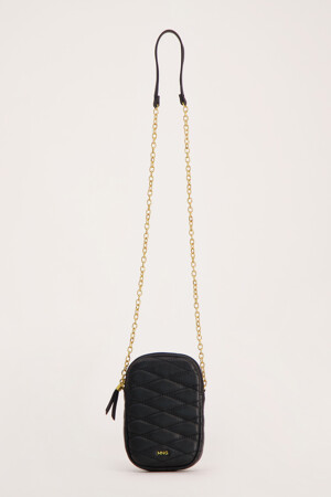 Femmes - Mango - Sac &agrave; bandouli&egrave;re - noir - Sacs à main & portefeuilles - ZWART