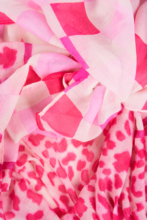 Dames - Access® - Zomersjaal - roze - Sjaals - roze