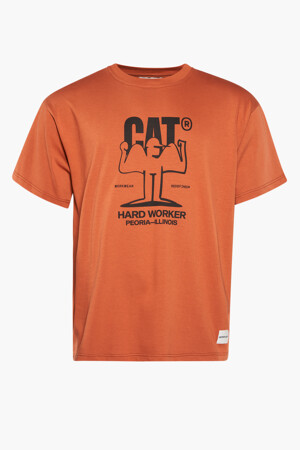 Dames - CATERPILLAR - T-shirt - oranje - CATERPILLAR - ORANJE