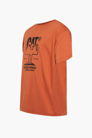 Dames - CATERPILLAR - T-shirt - oranje - CATERPILLAR - ORANJE