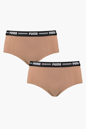 Femmes - PUMA - Boxers - beige - Lingeries & sous-vêtements - BEIGE