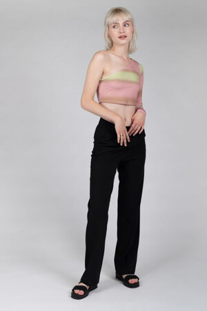 Femmes - 24 colours GmbH - Pantalon - noir - Pantalons - ZWART