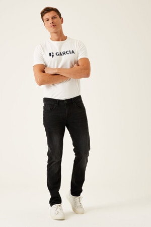 Femmes - GARCIA - SAVIO - Zoom sur le jeans - BLACK DENIM