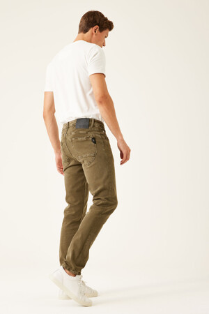 Hommes - GARCIA - Pantalon color&eacute; - kaki - GARCIA - KAHKI
