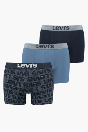 Femmes - Levi's® Accessories - Coffret-cadeaux - bleu - Sous-vêtements homme - BLAUW