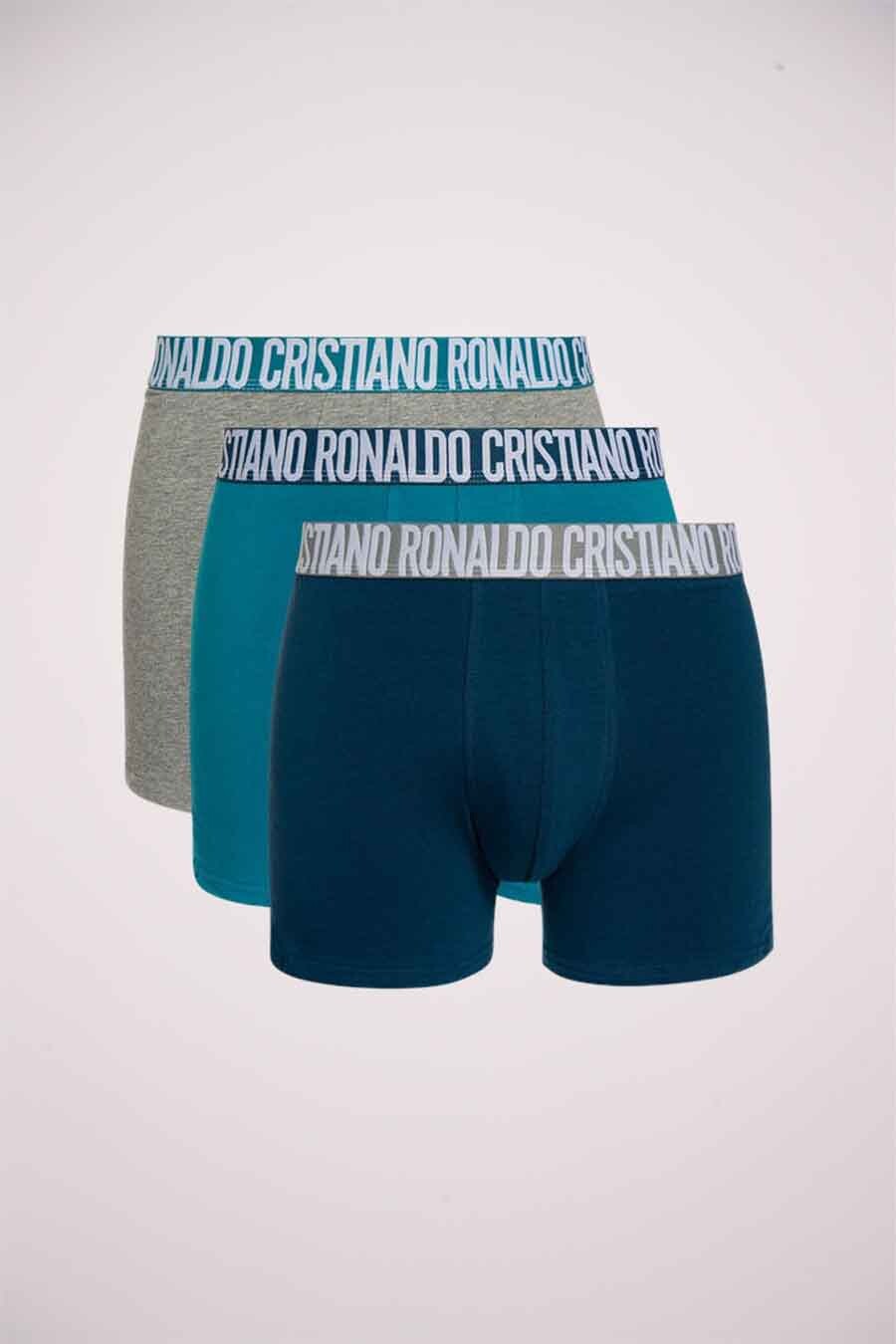 incompleet aantal Bekritiseren Boxershort Blauw - CR7 Cristiano Ronaldo - 810049673_673 BLUE GREY | ZEB