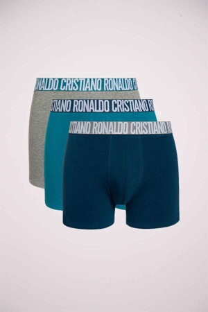 Dames - CR7 Cristiano Ronaldo - Boxers - blauw - CR7 Cristiano Ronaldo - BLAUW